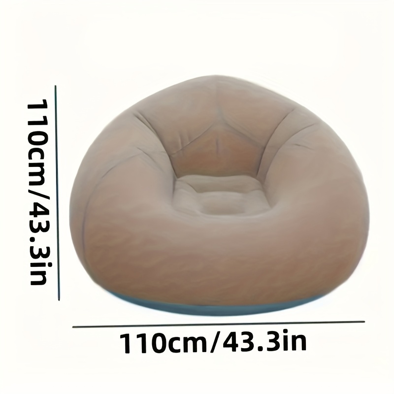 Flocked PVC Inflatable Sofa Ch - đánh giá và giá Outdoor Camping Lounge Chairs